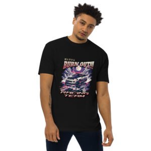 Burn Out Racing Team Heavyweight Tee – Automotive-Inspired Streetwear | IronLane