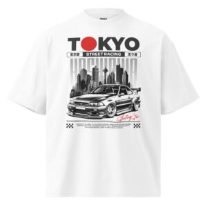 Tokyo Street Racing Oversized Tee – JDM Culture & Japanese Streetwear | IronLane