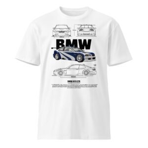BMW M3 GTR Heritage Premium Tee – Most Wanted Blacklist Legend | IronLane