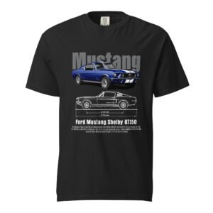 1967 Mustang Shelby GT350 Heavyweight Tee – Carroll Shelby Heritage | IronLane