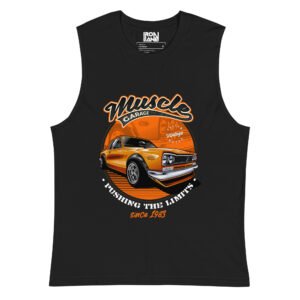 Pushing the Limits Muscle Car Tank Top – Vintage Garage Custom Style | IronLane