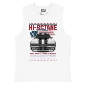 Hi-Octane Dreams Muscle Car Tank Top – Pontiac GTO Vintage Style | IronLane